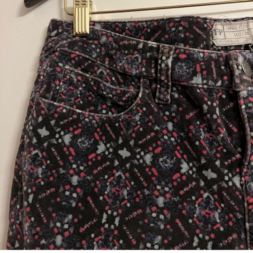 Free People Kaleidoscope Velvet Pants